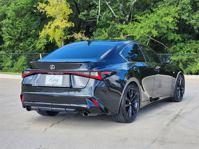 2023 Black Lexus IS 350 F SPORT RWD Sedan