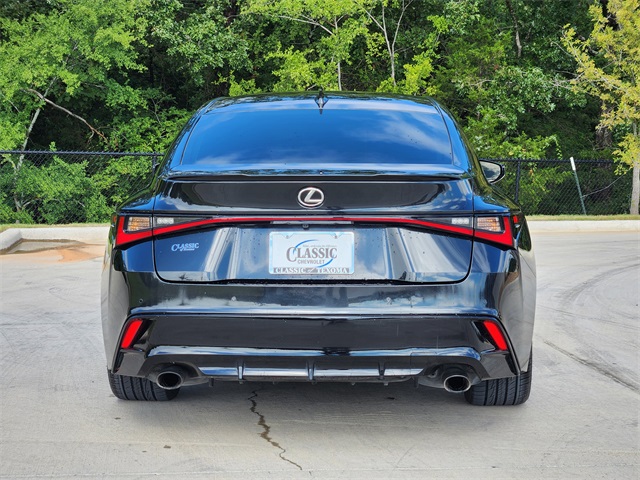 2023 Black Lexus IS 350 F SPORT RWD Sedan
