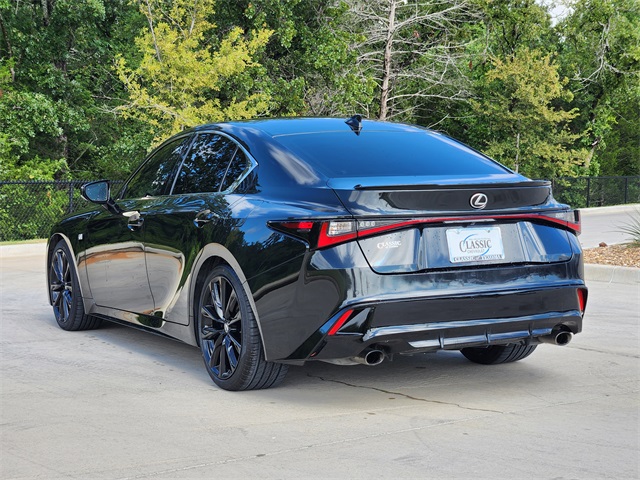2023 Black Lexus IS 350 F SPORT RWD Sedan