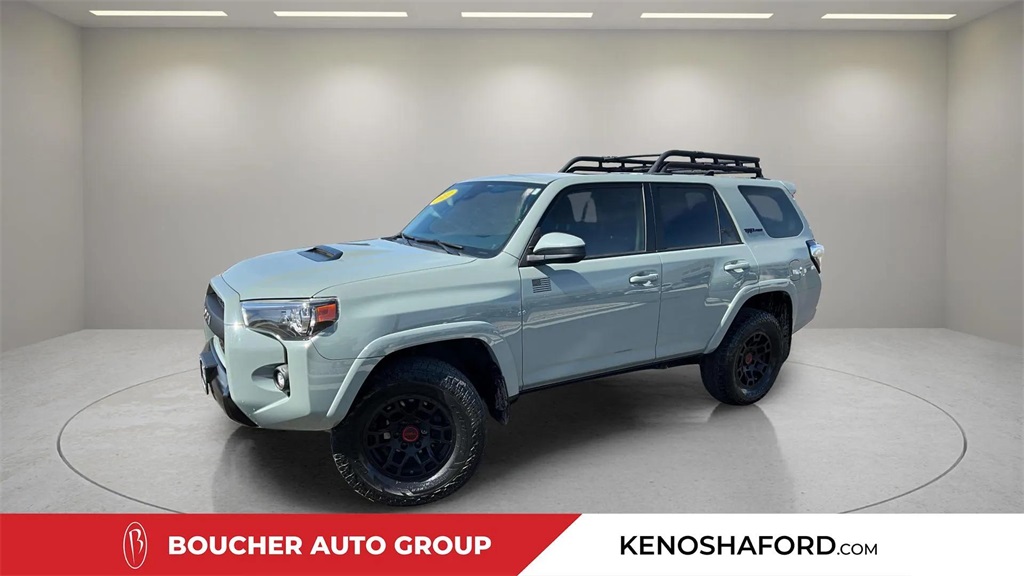 GCD トヨタ・4ランナー TRD PRO(ホワイト) GCD DiecastTalk Exclusive Toyota 4Runner TRD PRO in white 1