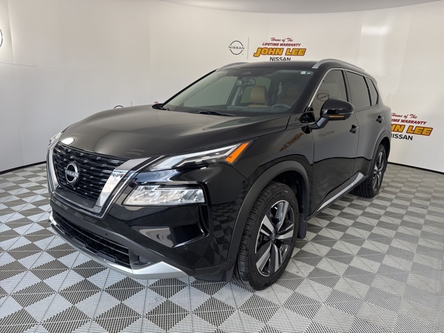 2023 Super Black Nissan Rogue Platinum SUV