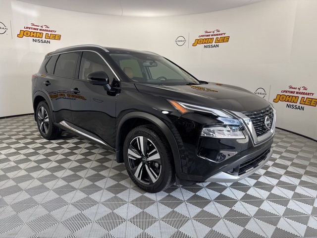 2023 Super Black Nissan Rogue Platinum FWD SUV