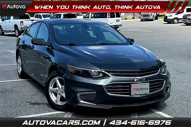 2017 Nightfall Gray Metallic Chevrolet Malibu LS Sedan