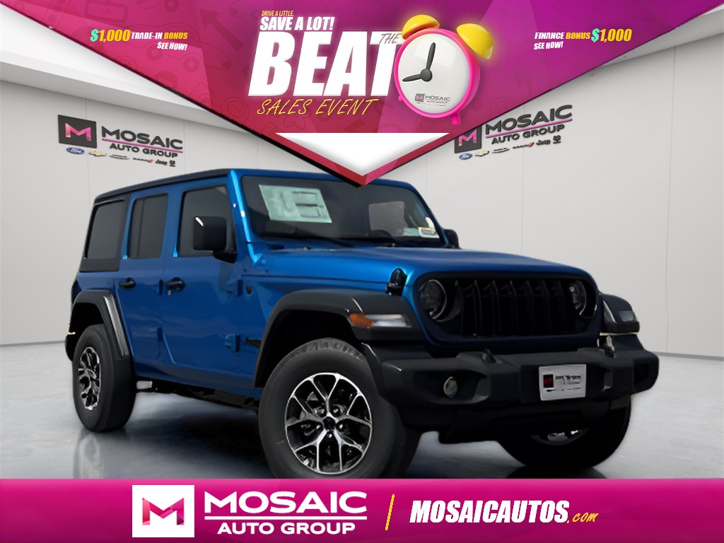 New 2025 Jeep Wrangler Sport S SUVs