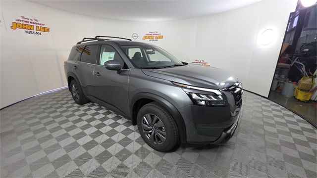 2025 Gun Metallic Nissan Pathfinder SV FWD SUV