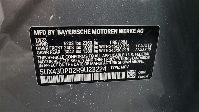 2024 BMW X3 sDrive30i RWD 2024 BMW X3 sDrive30i RWD