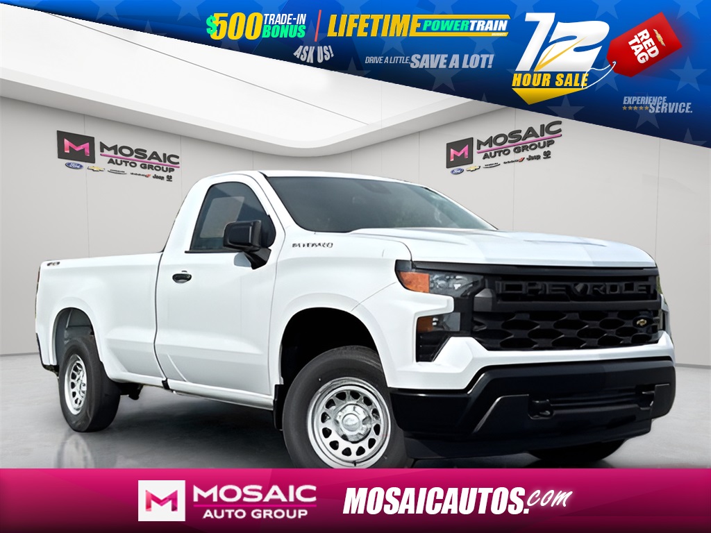 New 2025 Chevrolet Silverado 1500 WT Trucks