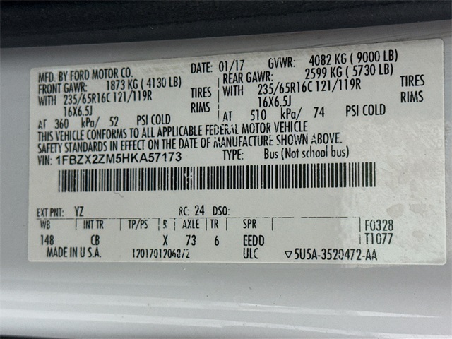 Used 2017 Ford Transit-350 Wagon