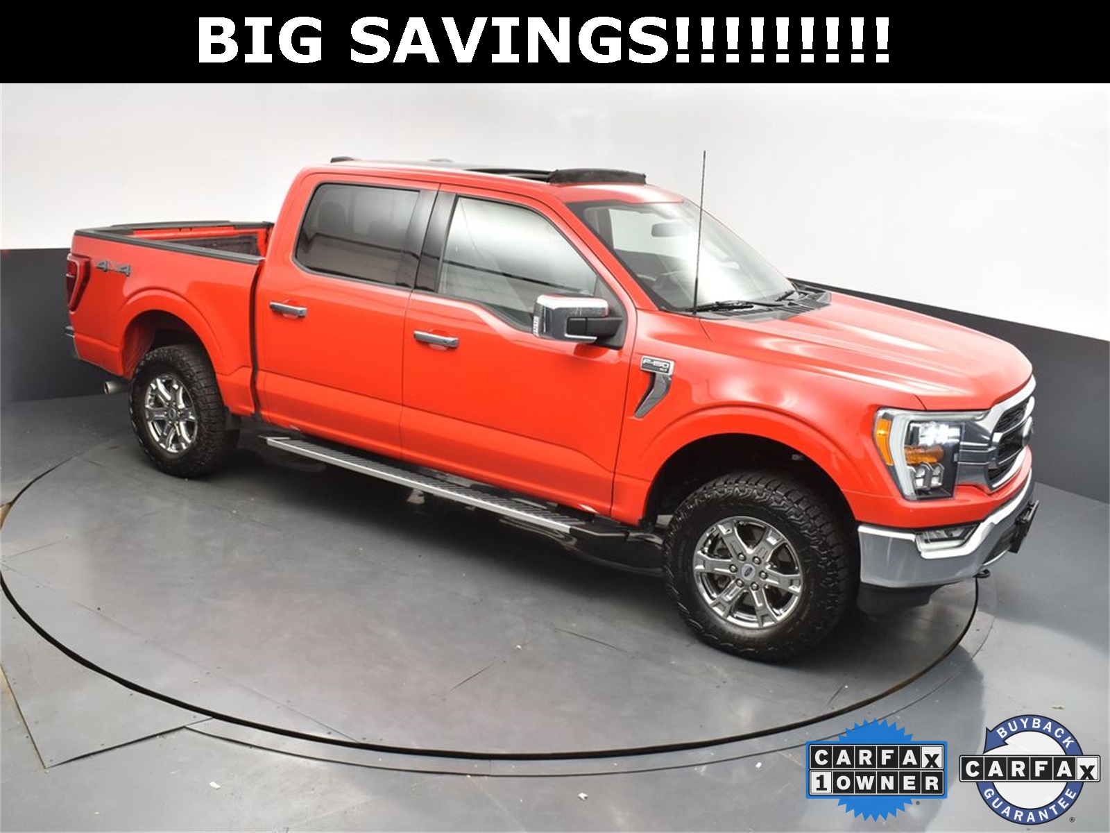 2022 Race Red Ford F-150 XLT Truck