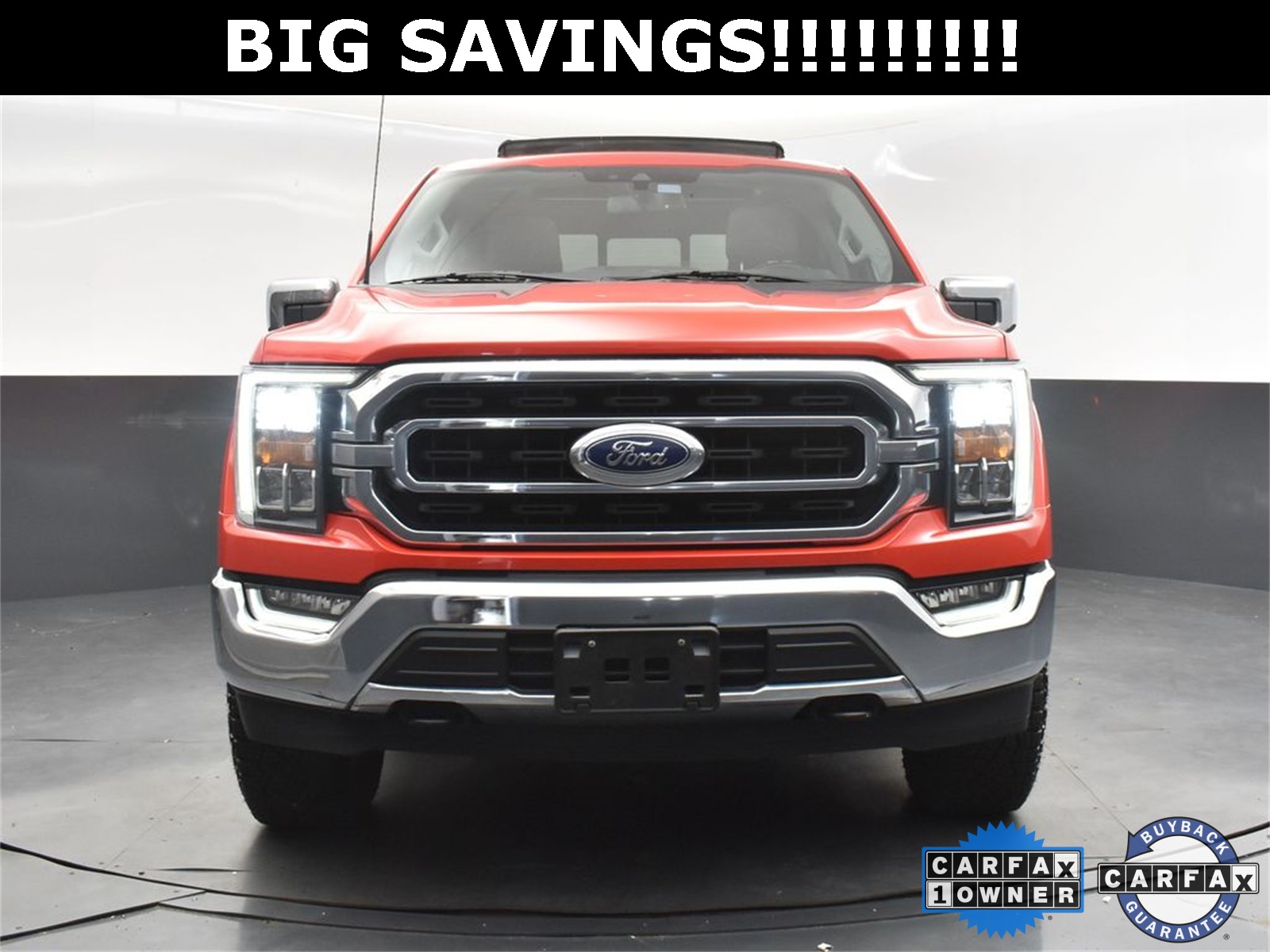 2022 Race Red Ford F-150 XLT 4X4 Truck