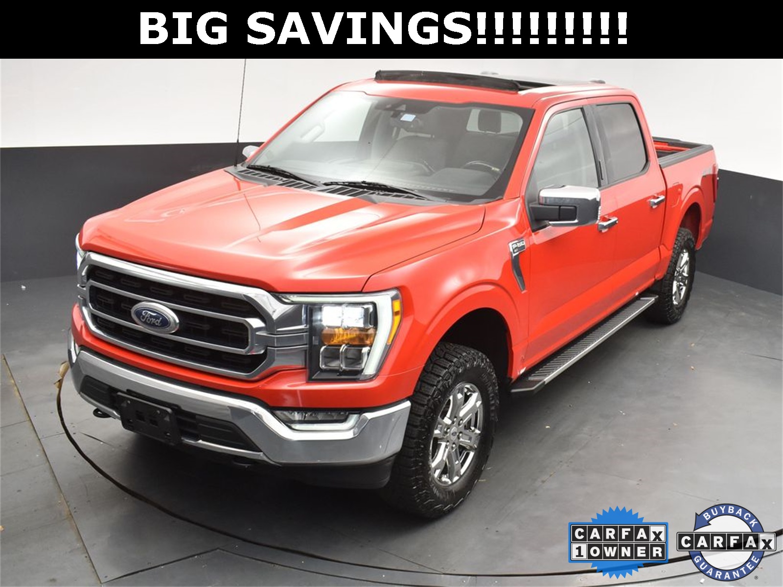 2022 Race Red Ford F-150 XLT 4X4 Truck