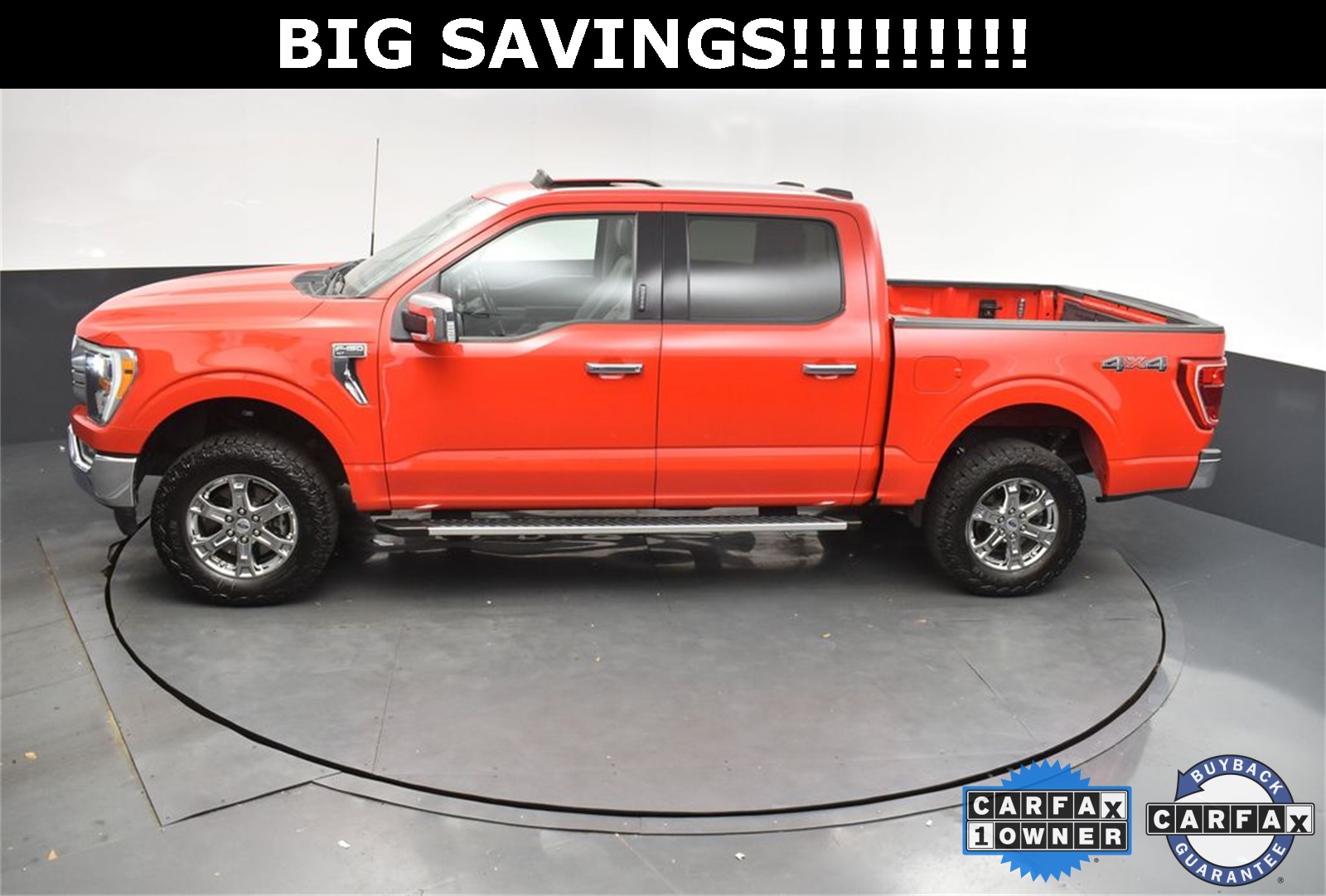 2022 Race Red Ford F-150 XLT 4X4 Truck