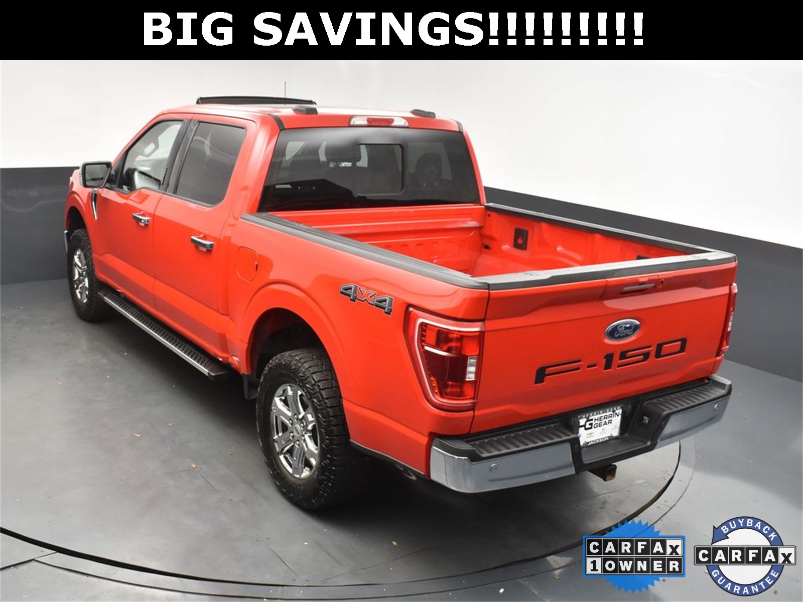 2022 Race Red Ford F-150 XLT 4X4 Truck