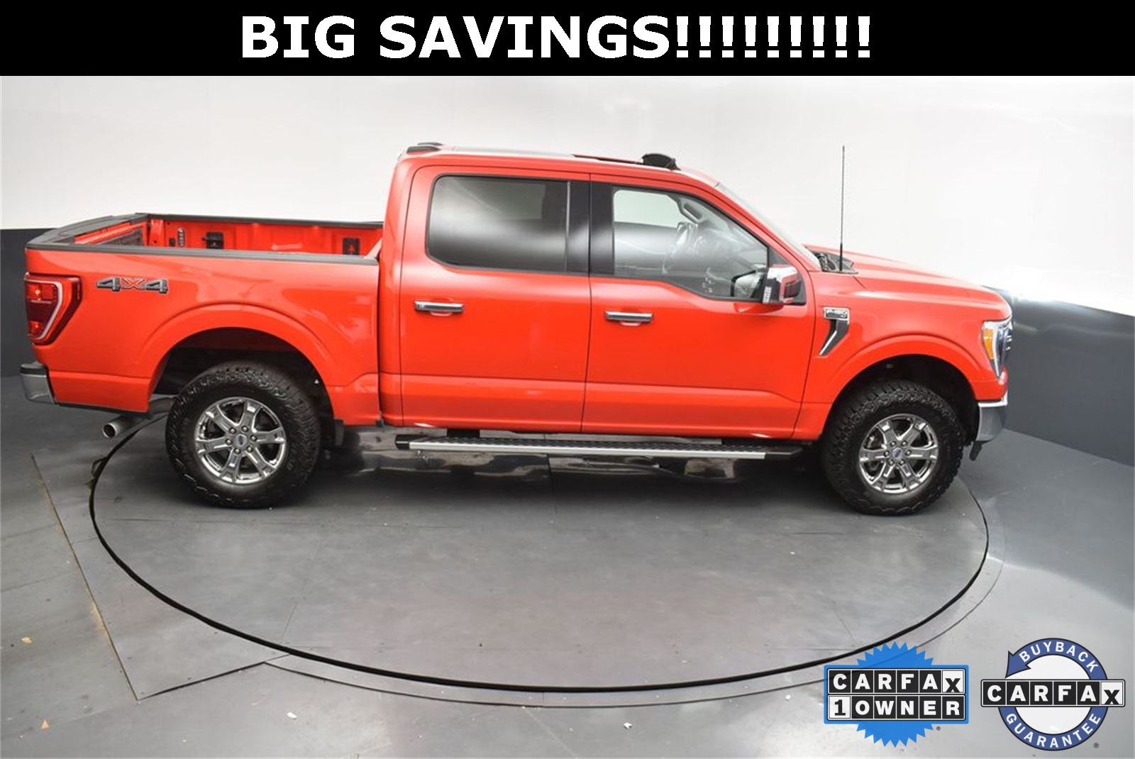 2022 Race Red Ford F-150 XLT 4X4 Truck