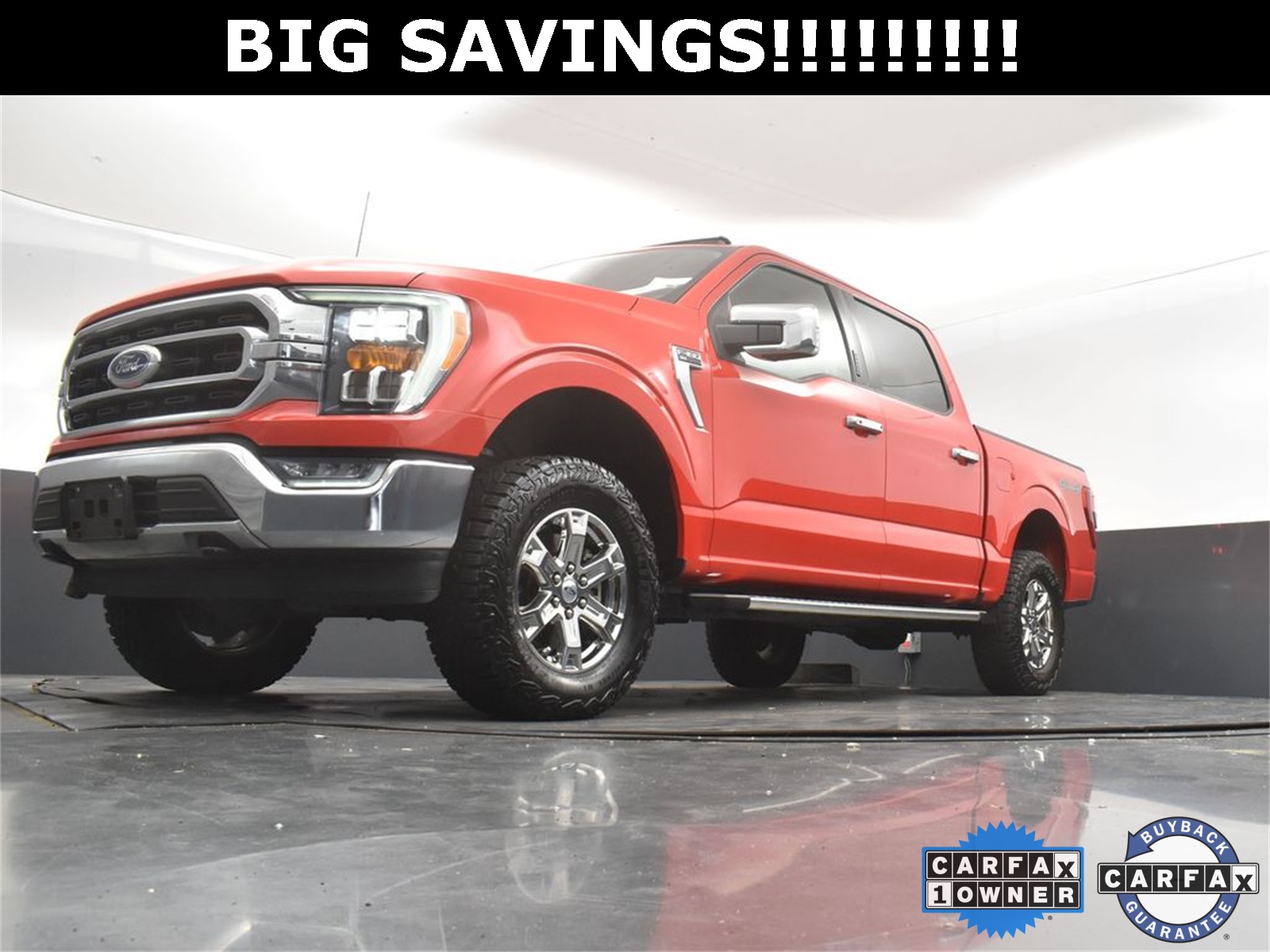 2022 Race Red Ford F-150 XLT 4X4 Truck