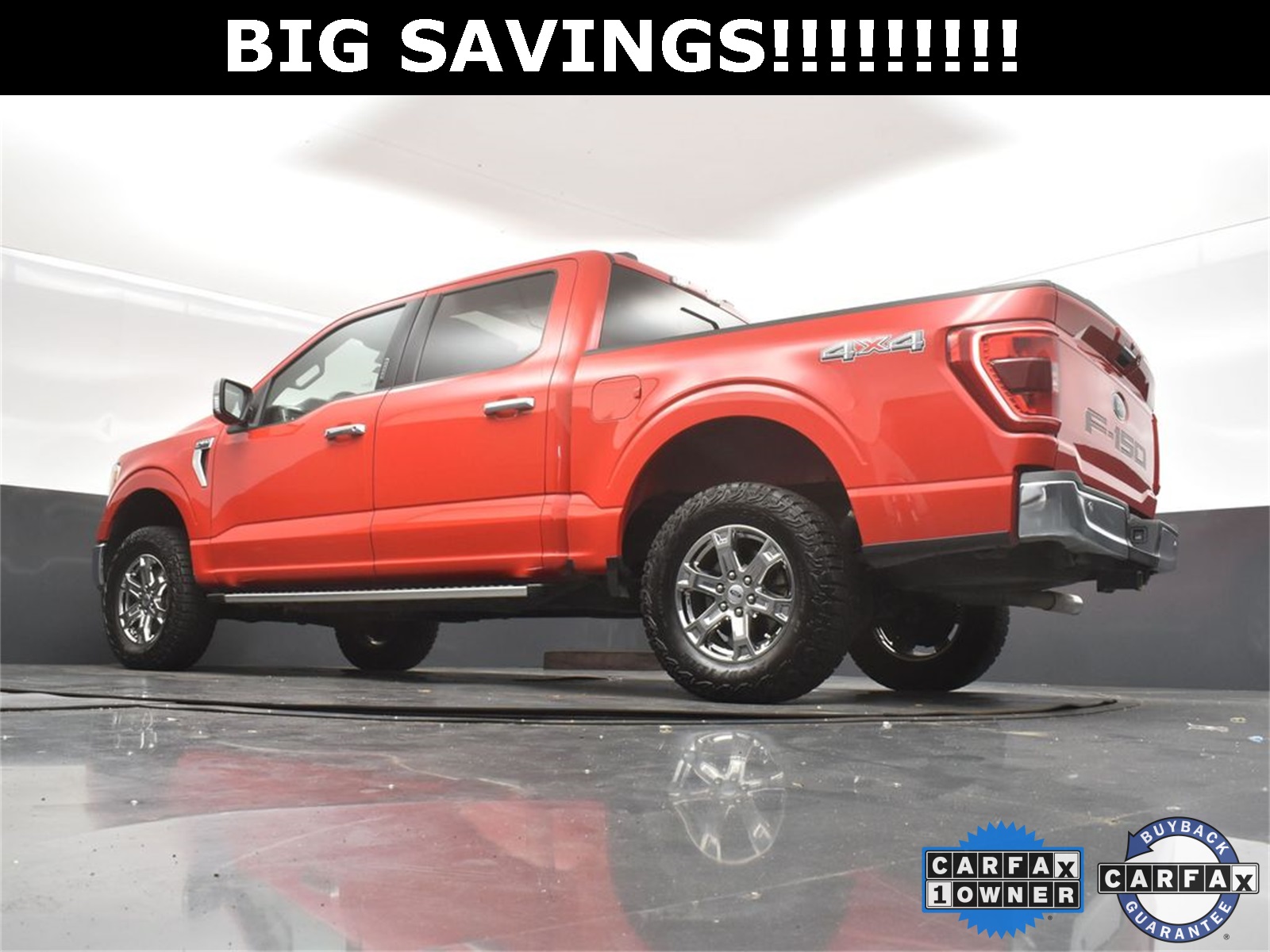 2022 Race Red Ford F-150 XLT 4X4 Truck