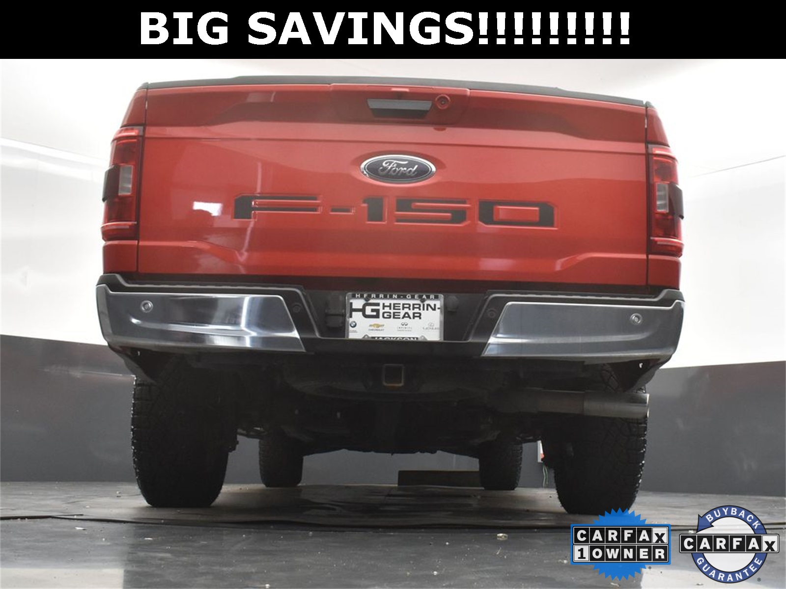 2022 Race Red Ford F-150 XLT 4X4 Truck