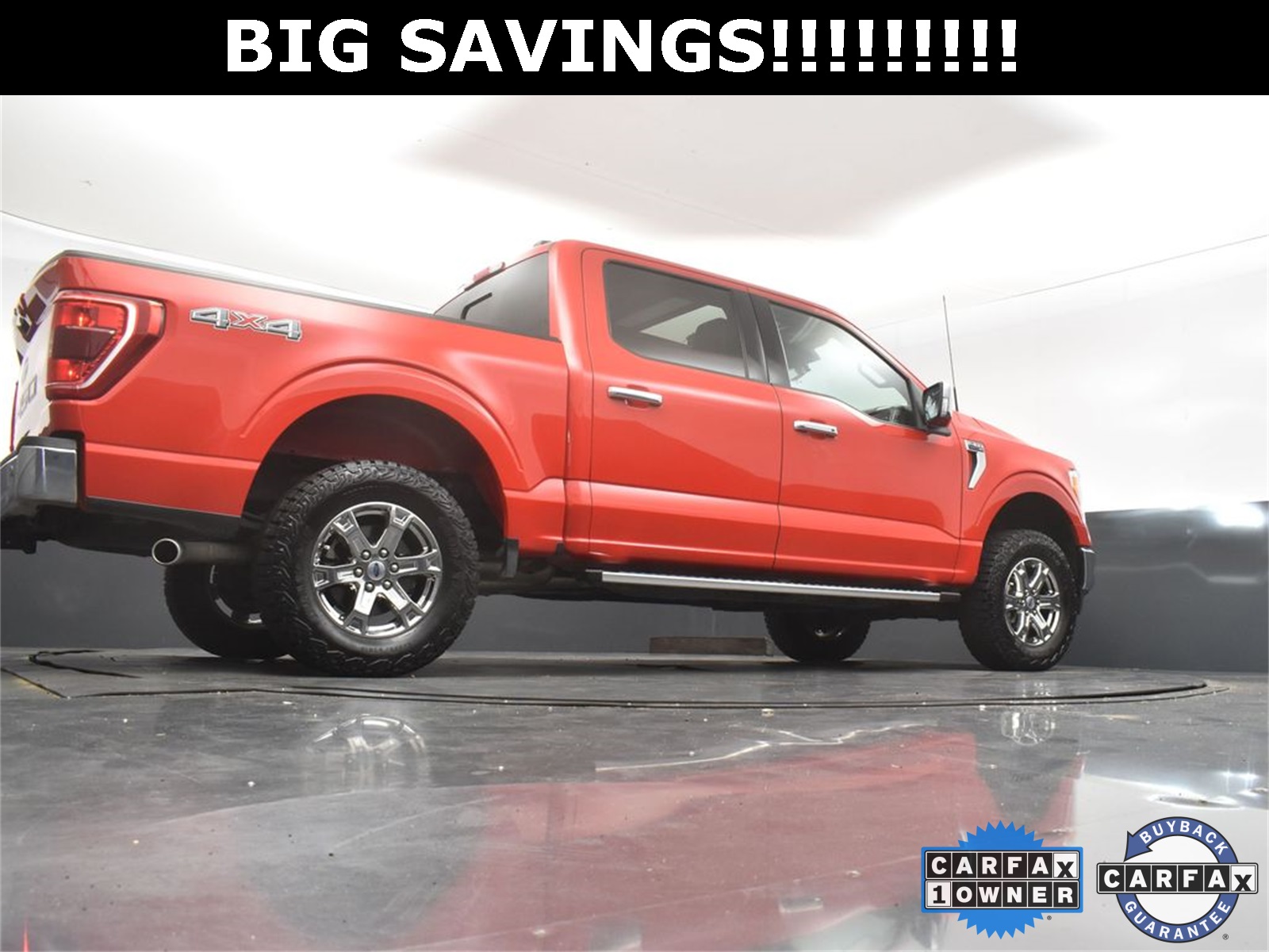 2022 Race Red Ford F-150 XLT 4X4 Truck