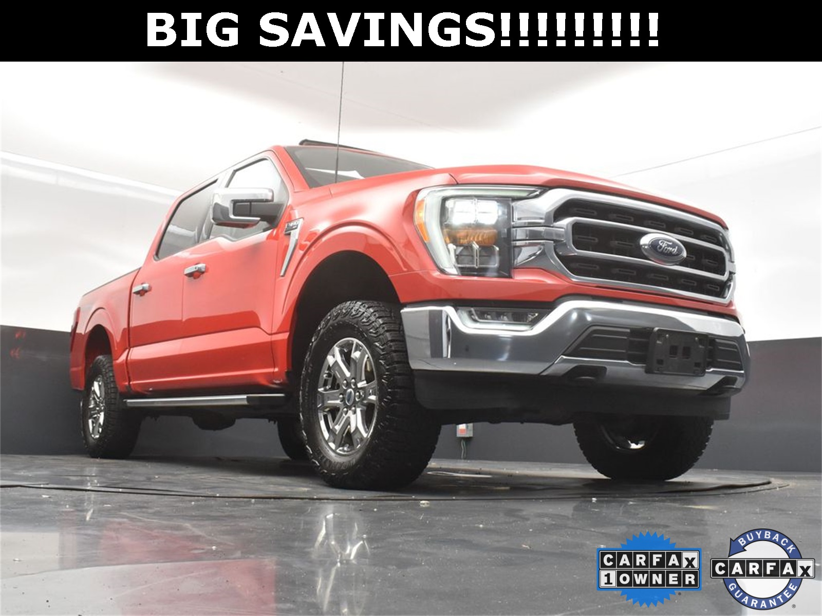 2022 Race Red Ford F-150 XLT 4X4 Truck