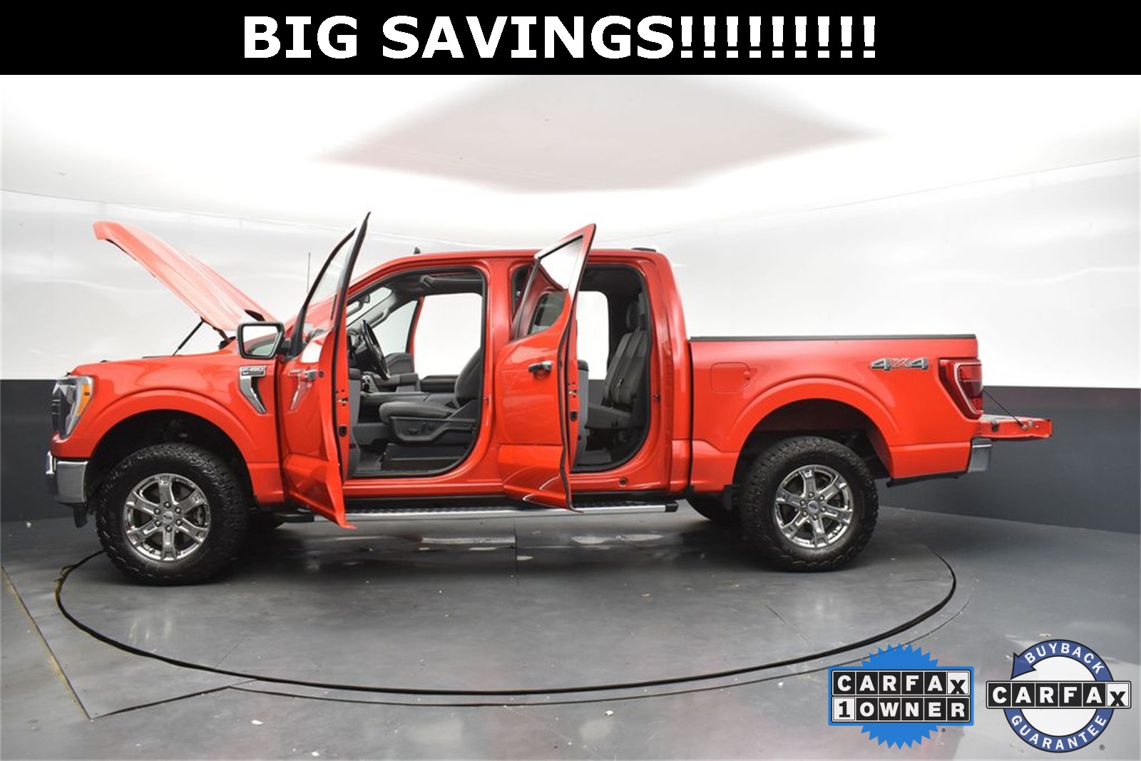 2022 Race Red Ford F-150 XLT 4X4 Truck