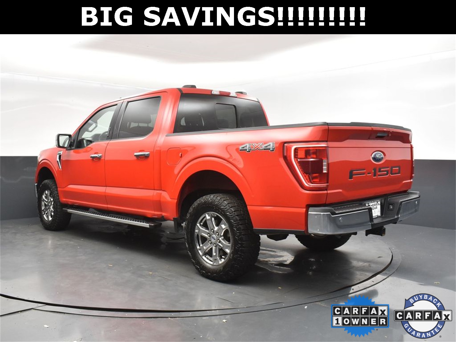 2022 Race Red Ford F-150 XLT 4X4 Truck