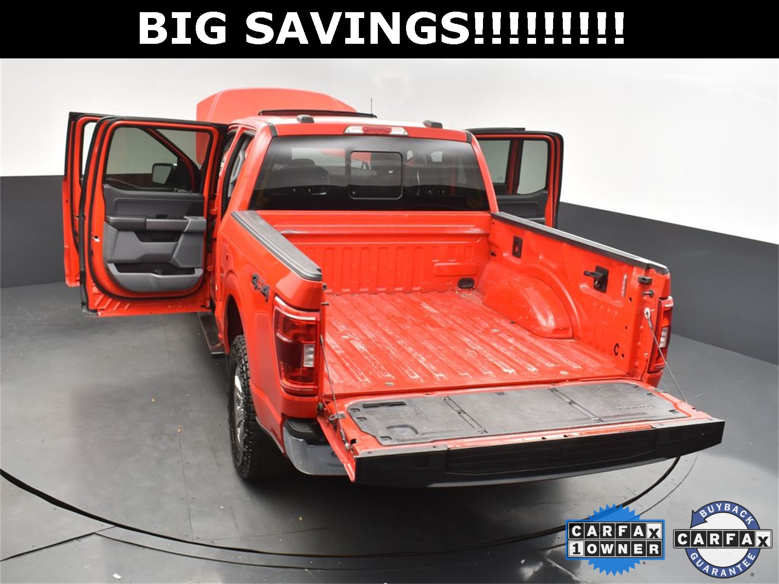 2022 Race Red Ford F-150 XLT 4X4 Truck