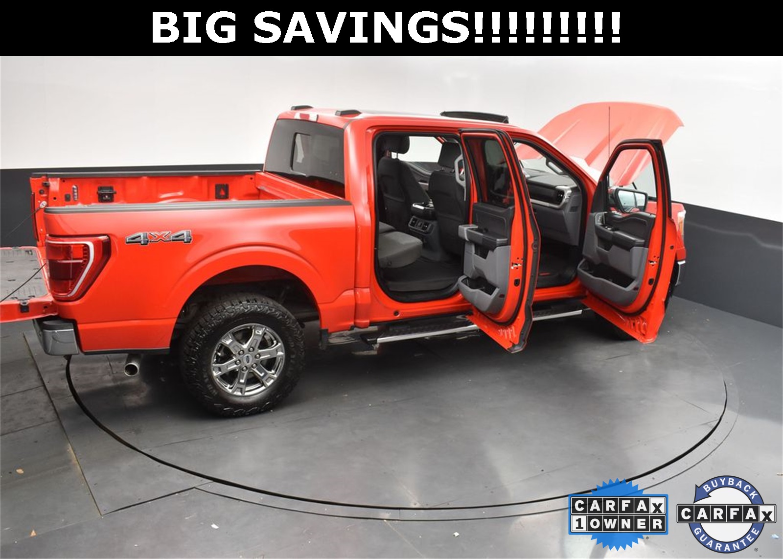 2022 Race Red Ford F-150 XLT 4X4 Truck