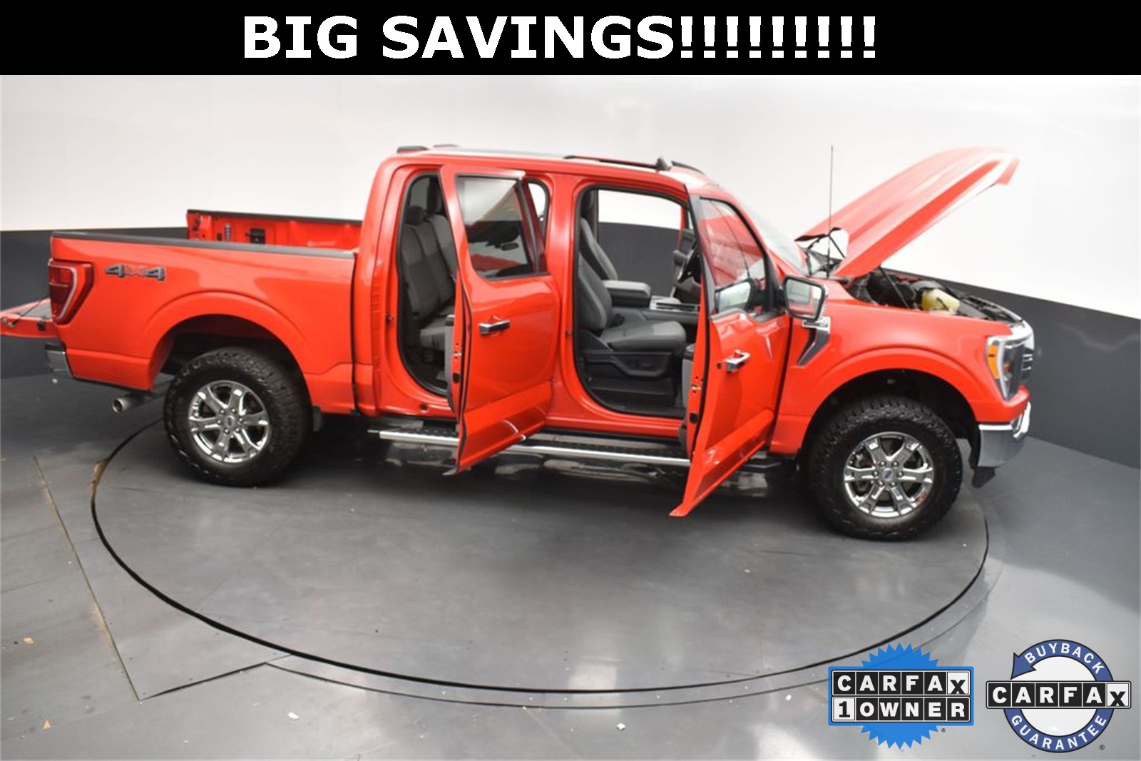 2022 Race Red Ford F-150 XLT 4X4 Truck