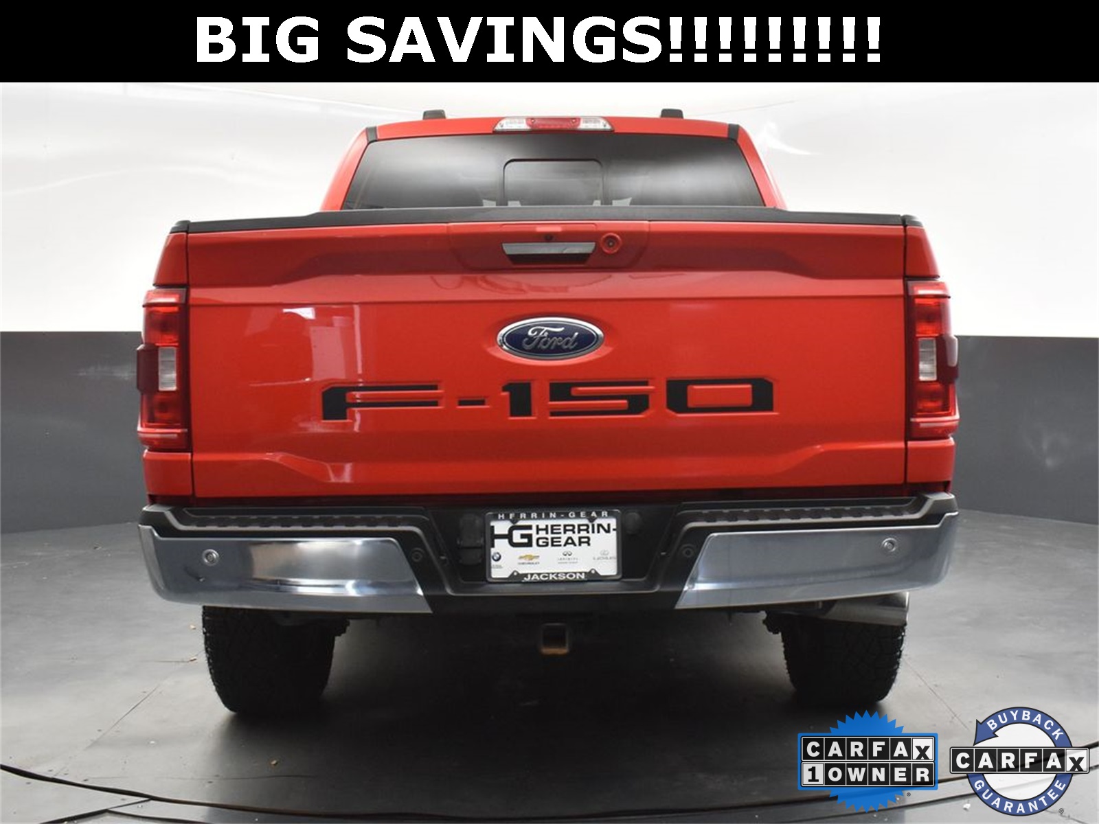 2022 Race Red Ford F-150 XLT 4X4 Truck