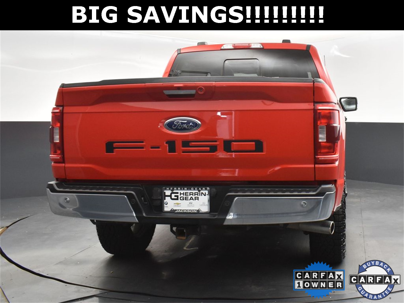 2022 Race Red Ford F-150 XLT 4X4 Truck