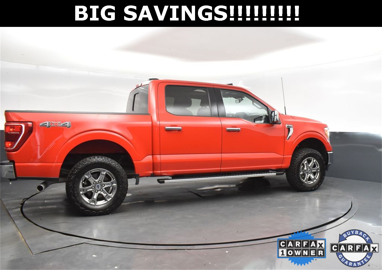 2022 Race Red Ford F-150 XLT 4X4 Truck