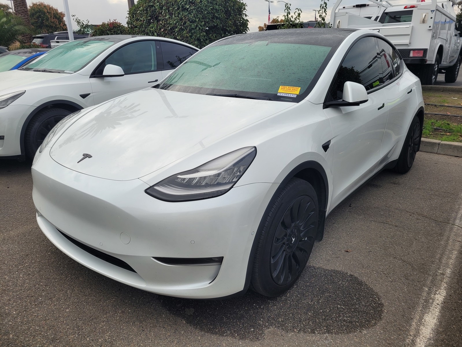 Used 2021 Tesla Model Y Long Range with VIN 5YJYGAEE9MF236615 for sale in Vacaville, CA