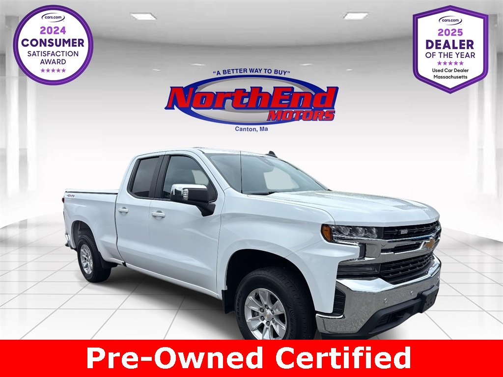2021 Summit White Chevrolet Silverado 1500 LT Truck