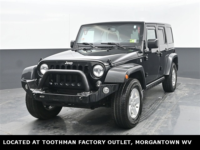 2018 Black Clearcoat Jeep Wrangler JK Unlimited Sport 4X4 SUV