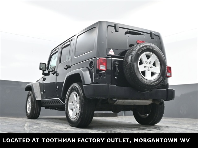 2018 Black Clearcoat Jeep Wrangler JK Unlimited Sport 4X4 SUV