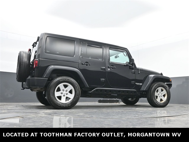 2018 Black Clearcoat Jeep Wrangler JK Unlimited Sport 4X4 SUV