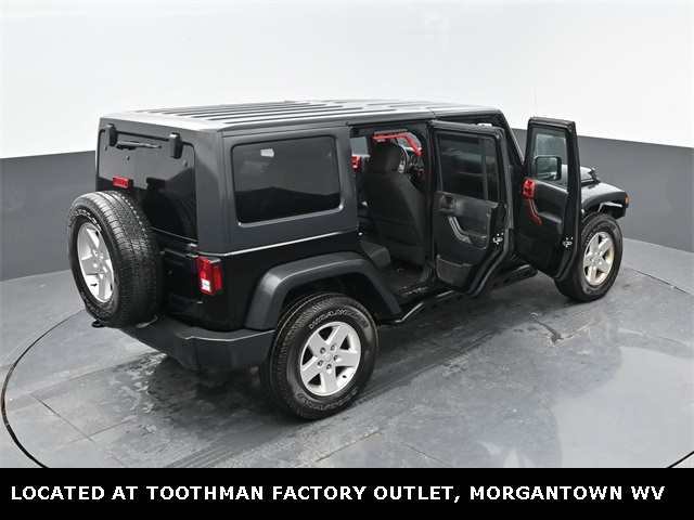 2018 Black Clearcoat Jeep Wrangler JK Unlimited Sport 4X4 SUV