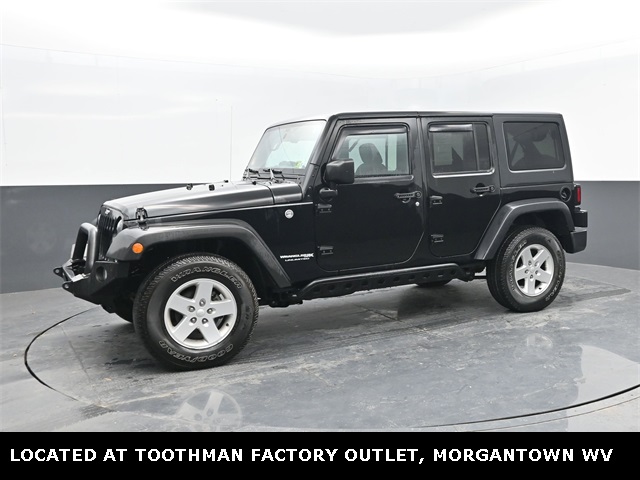 2018 Black Clearcoat Jeep Wrangler JK Unlimited Sport 4X4 SUV