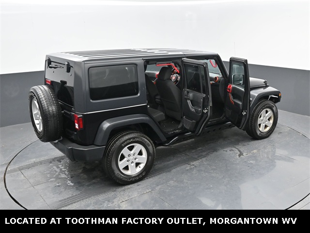 2018 Black Clearcoat Jeep Wrangler JK Unlimited Sport 4X4 SUV
