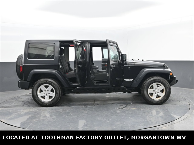 2018 Black Clearcoat Jeep Wrangler JK Unlimited Sport 4X4 SUV