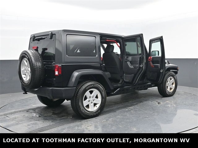 2018 Black Clearcoat Jeep Wrangler JK Unlimited Sport 4X4 SUV