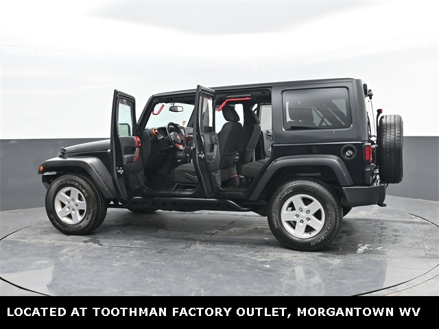 2018 Black Clearcoat Jeep Wrangler JK Unlimited Sport 4X4 SUV
