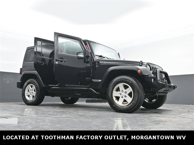 2018 Black Clearcoat Jeep Wrangler JK Unlimited Sport 4X4 SUV