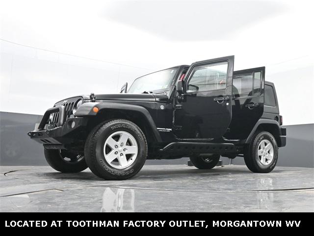 2018 Black Clearcoat Jeep Wrangler JK Unlimited Sport 4X4 SUV