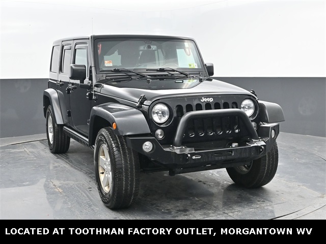 2018 Black Clearcoat Jeep Wrangler JK Unlimited Sport 4X4 SUV