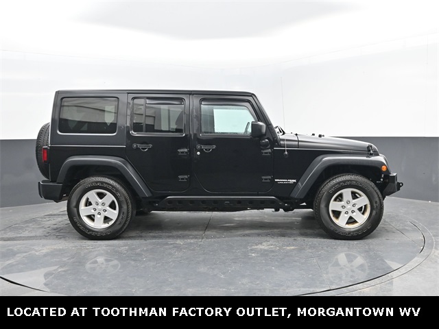 2018 Black Clearcoat Jeep Wrangler JK Unlimited Sport 4X4 SUV