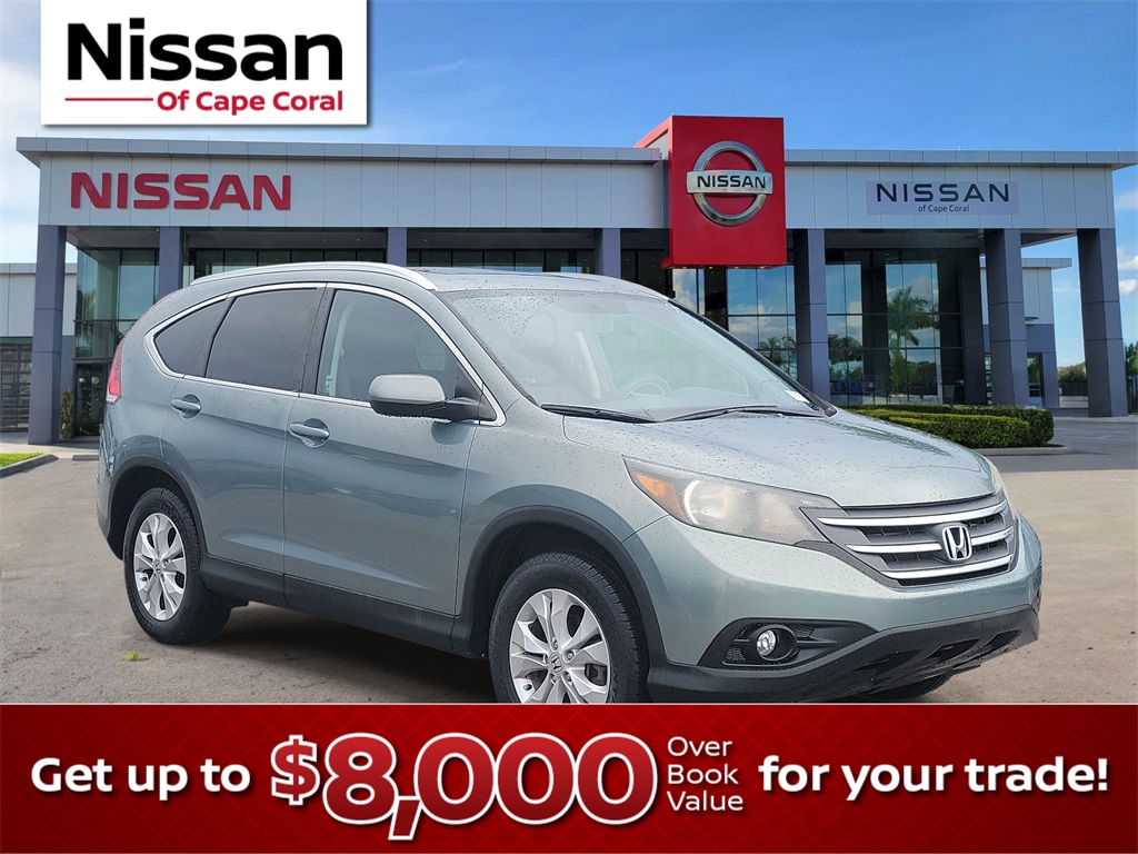 2012 Opal Sage Metallic Honda CR-V EX-L SUV