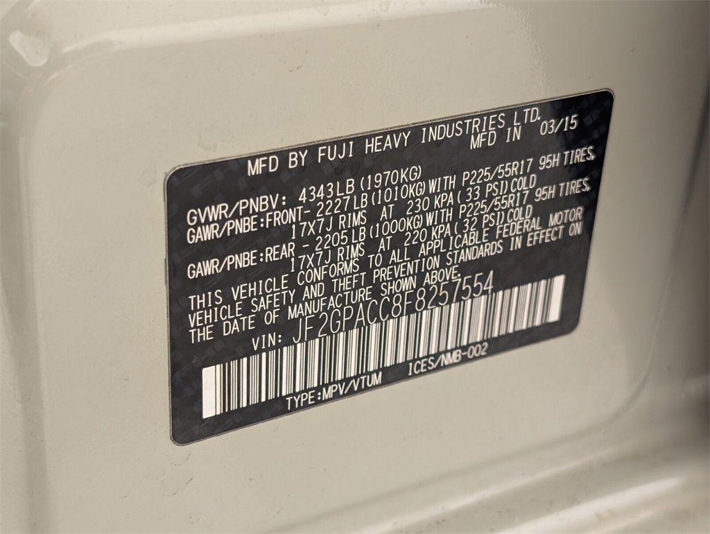 used 2015 Subaru XV Crosstrek car, priced at $10,488