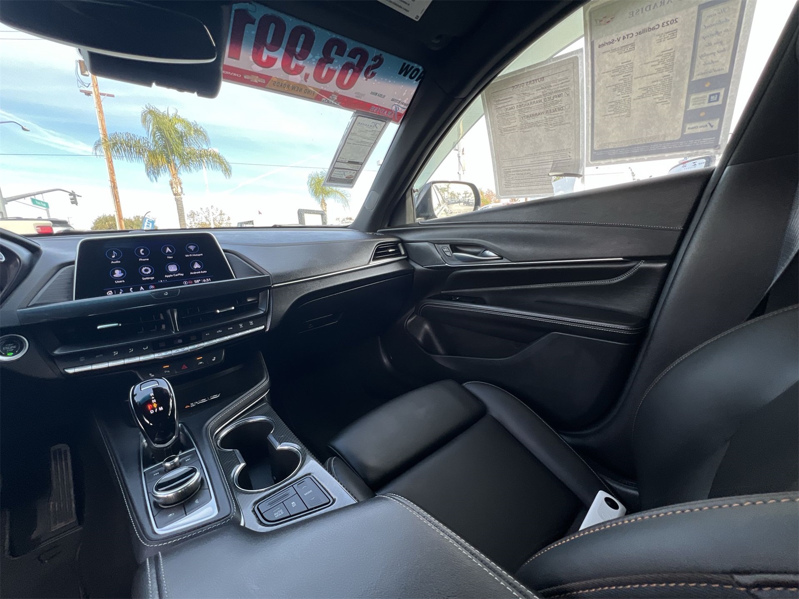 used 2023 Cadillac CT4 car, priced at $56,994