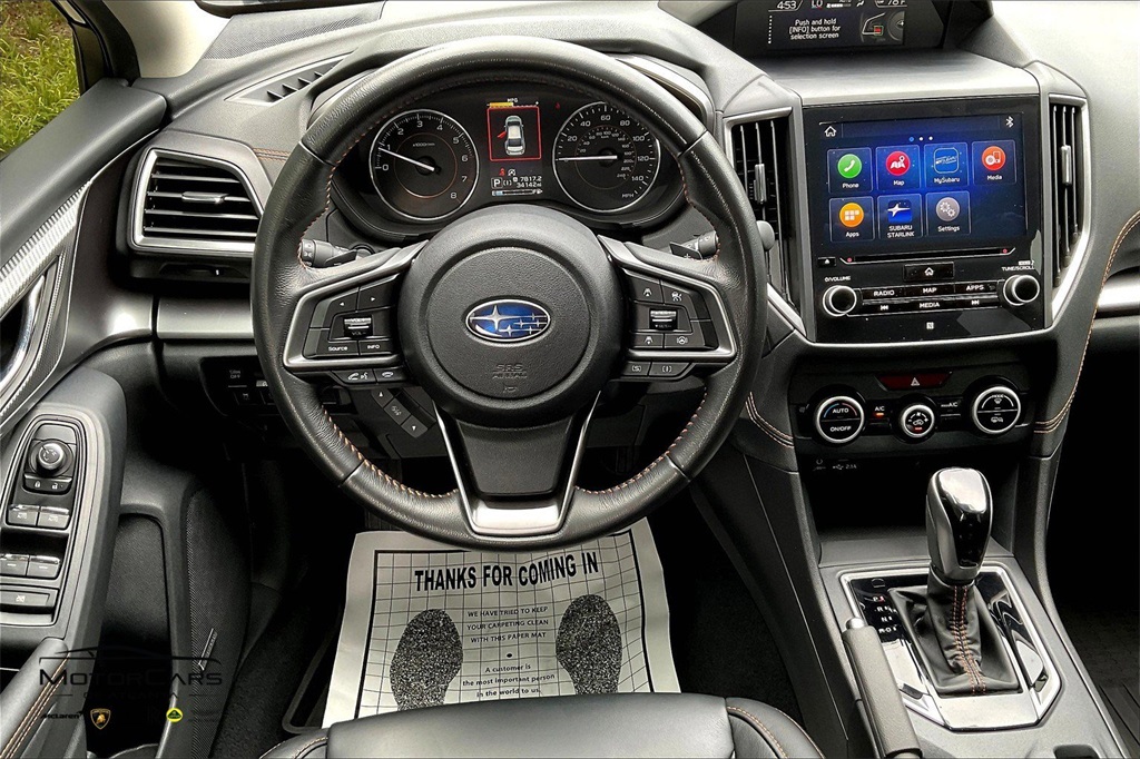 2022 Crystal Black Silica Subaru Crosstrek Limited AWD SUV